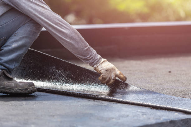Professional Emergency Waterproofing technician working in Camp Hill, AL